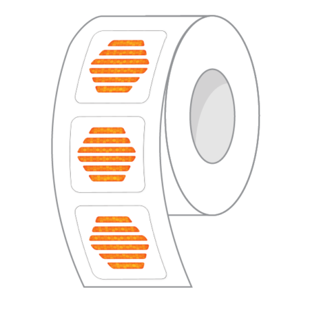 Square or Rectangle Roll Labels